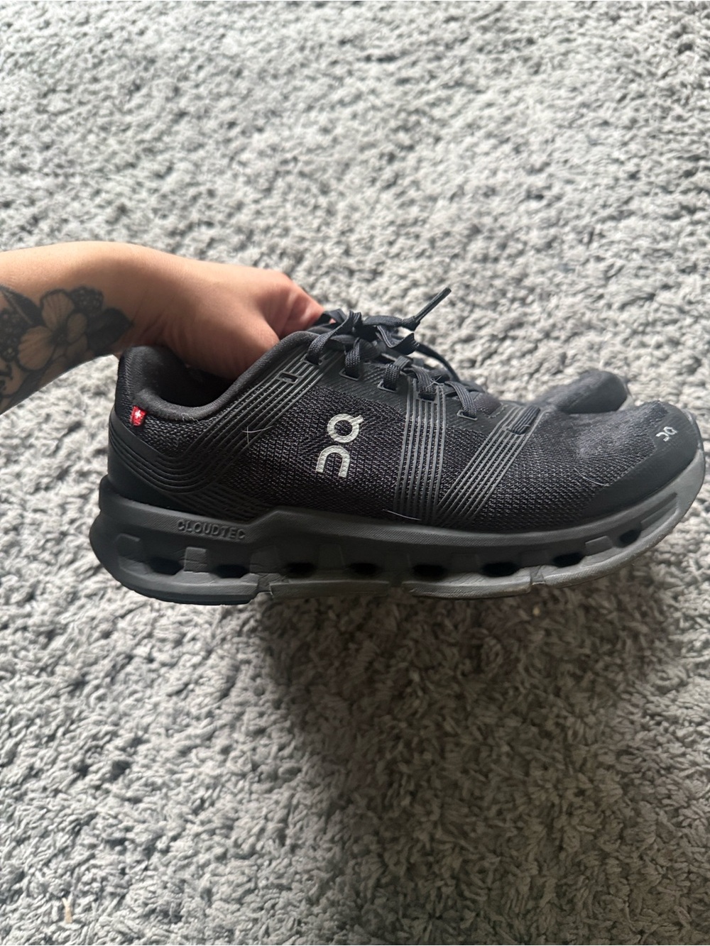 On Running cloudgo Black womens Running Shoe